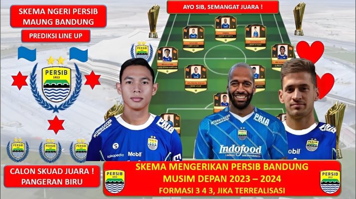 formasi Persib Bandung